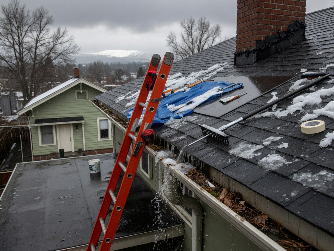 How to Prevent Roof Leaks During Spokane’s Heavy Rain and Snowmelt
