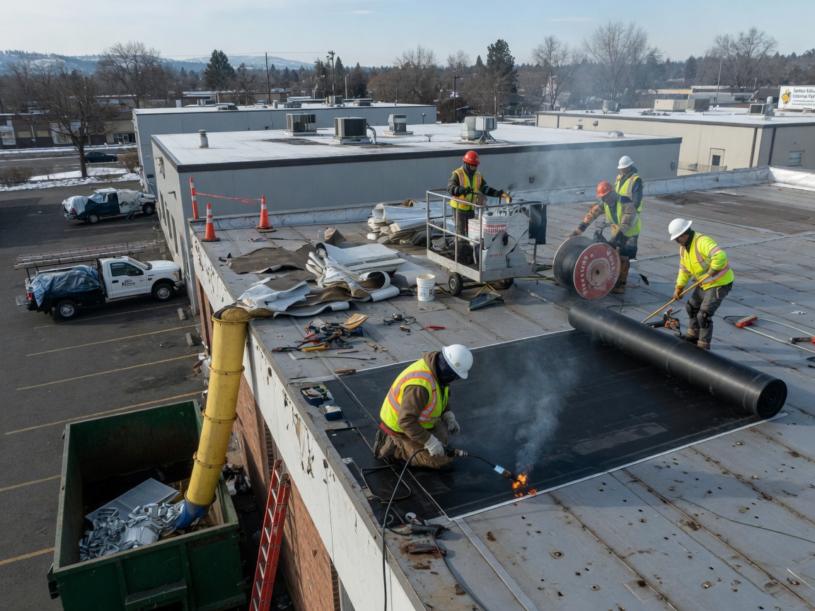 Roofing in Valleyford