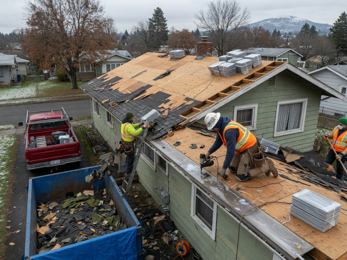 Roof Repair in Suncrest, WA 99208