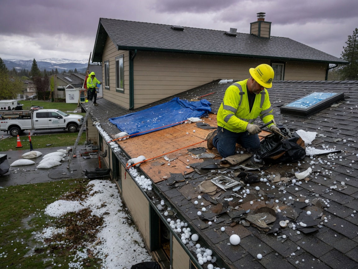 Roofing in Otis Orchards
