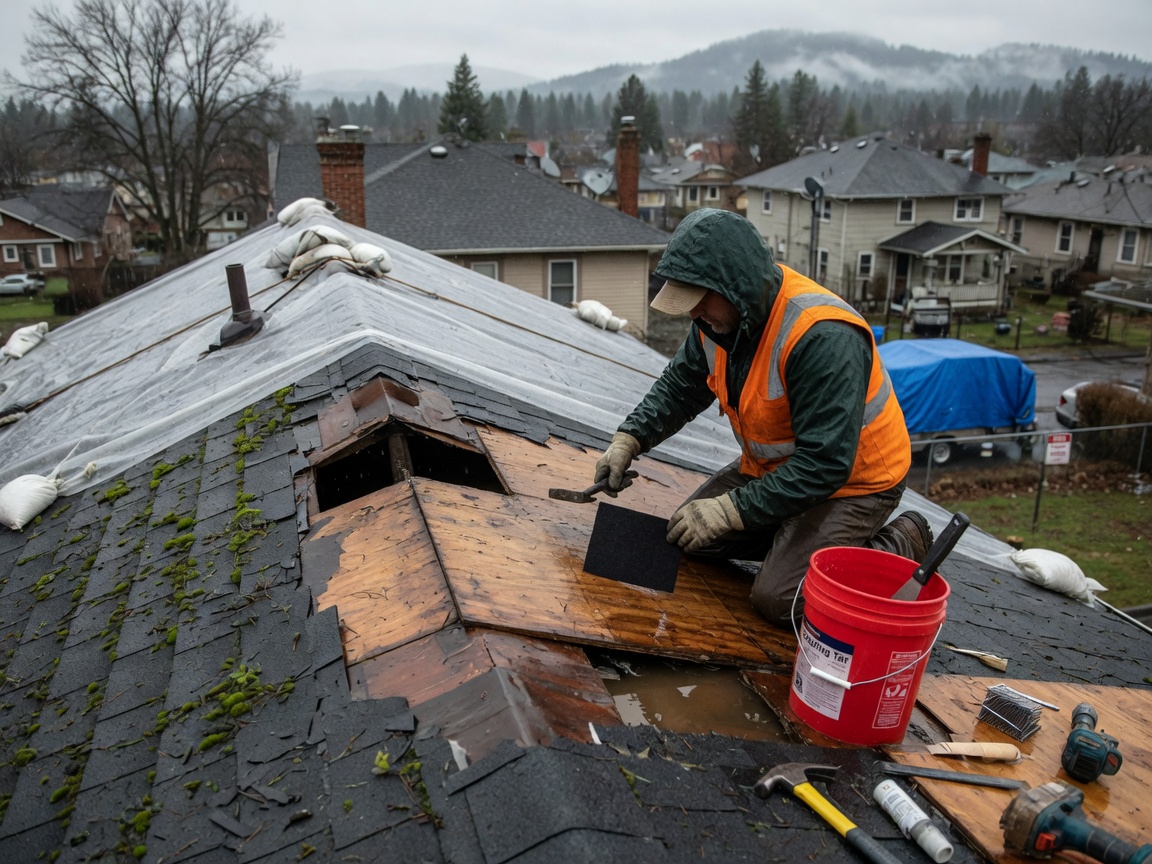 Roofing in Nine Mile Falls