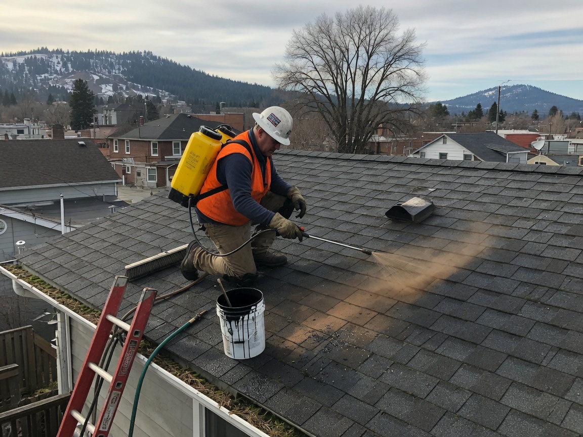 Roofing in Dishman