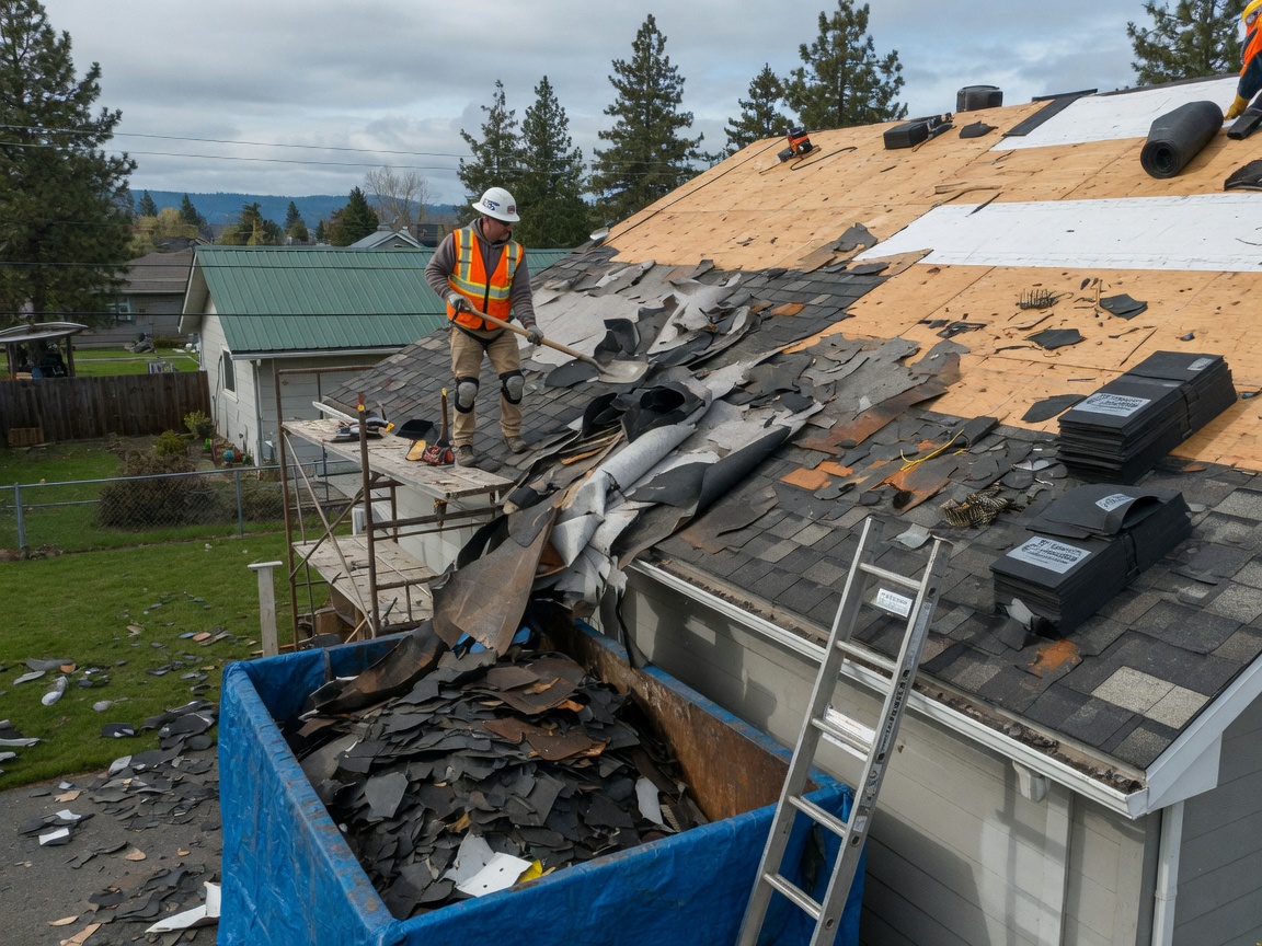 Roof Repair in Mead, WA 99021