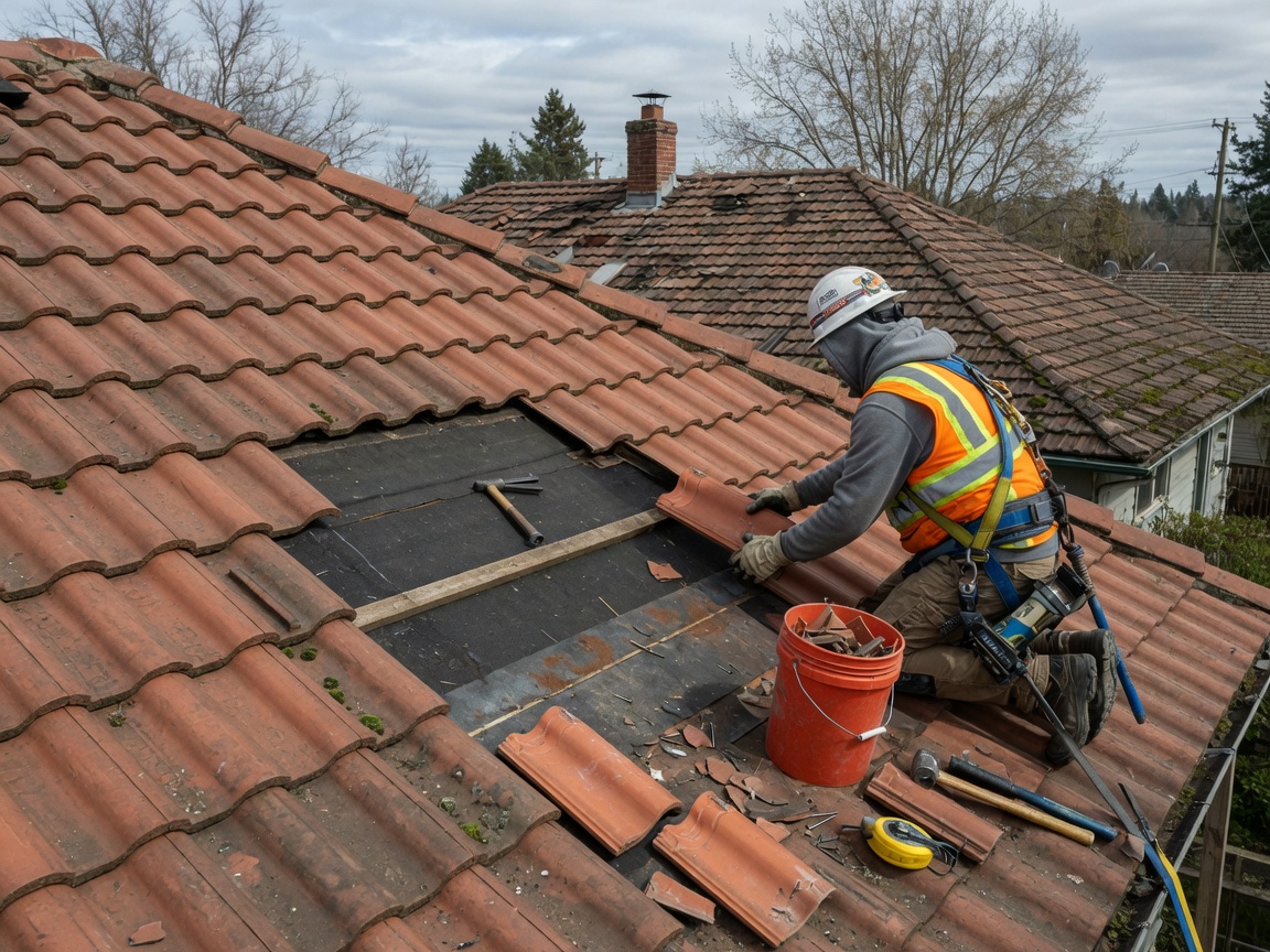 Roofing in Latah Valley